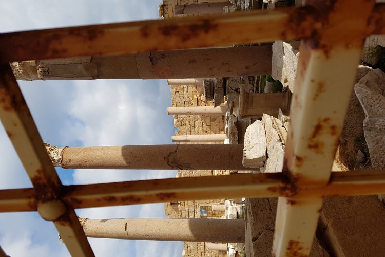 Some of the areas are no longer accessible to tourists, both local and foreign, due to the rampant stealing of high-grade marble and sculptured stones. Some of the best pieces have been moved to the Tripoli Museum for safekeeping. The museum, currently, is also closed to public viewing.